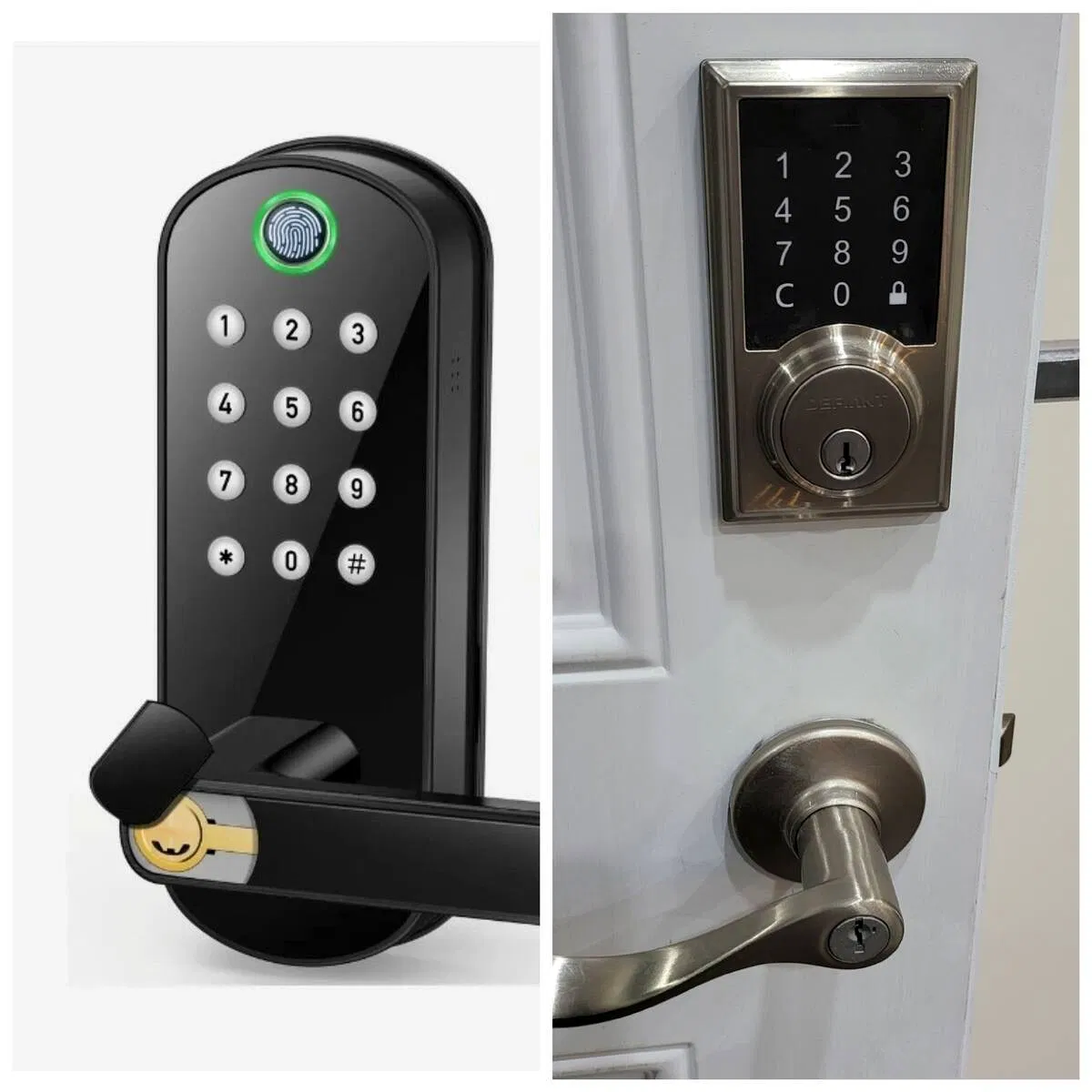 OoohLaLa@Newark — Electronic entry hardware provides a convenient way to access the residence.